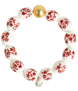 Georgia Beaded Bracelet - Patterned - Glamourous Grace