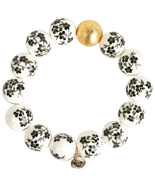 Georgia Beaded Bracelet - Patterned - Glamourous Grace