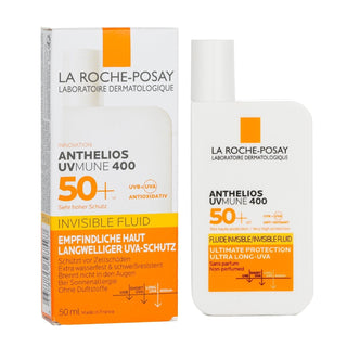 La Roche Posay Anthelios UVMUNE 400 Invisible Fluid Sunscreen SPF50+ 50ml - Glamourous Grace