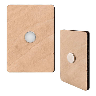 Christmas Gnomes Decorative Eco Wood Magnets Set of 6 by Jamie Mills-Price - Christmas Decor - 8090049G-S6-MP