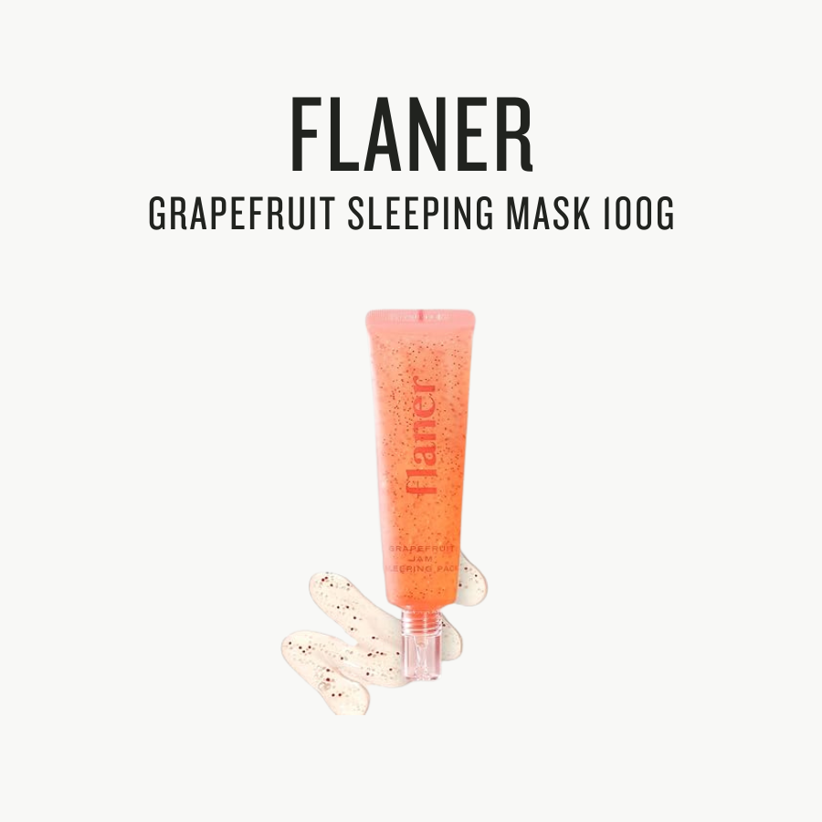 [ Flaner ] Grapefruit  Sleeping Mask 100g - Glamourous Grace