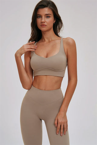 The Kinetic Cross Back Sports Bra