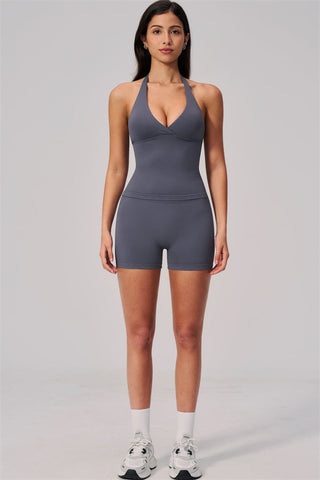 The Align V-Halter Top Shorts 2-Piece Set