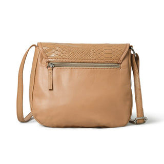 The Croco Satchel- Beige - Glamourous Grace