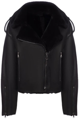 Genuine Shearling Lamb Leather Jacket