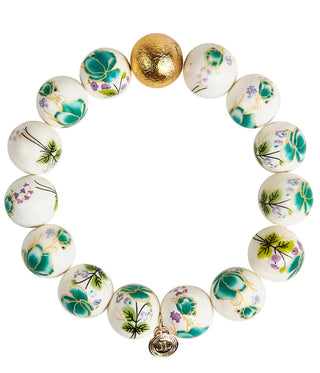Georgia Beaded Bracelet - Patterned - Glamourous Grace