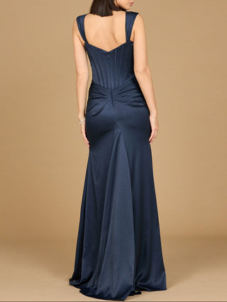 Sleeveless Corset Gown - Glamourous Grace