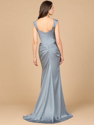 Sleeveless Corset Gown - Glamourous Grace