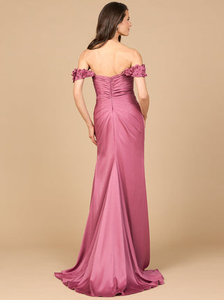 Off Shoulder Crepe Gown - Glamourous Grace
