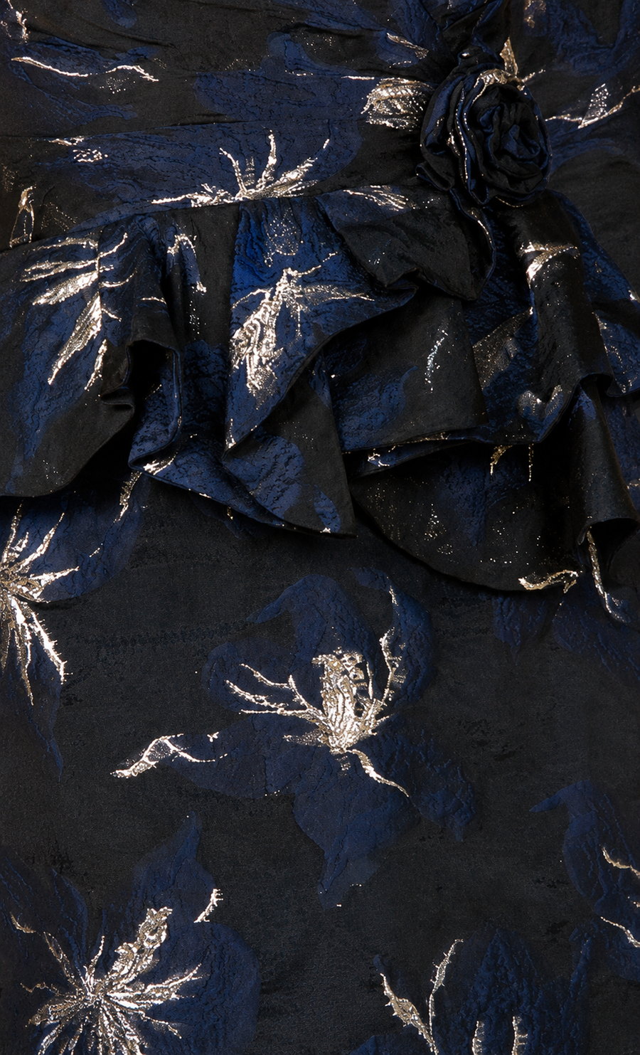 Strapless Brocade Gown with Bolero - Glamourous Grace