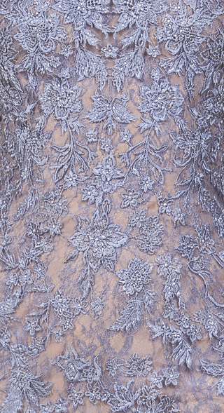 Sleeveless Mermaid Lace Embroidered Gown - Glamourous Grace