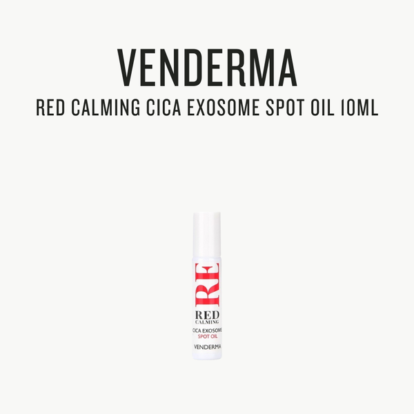 [VENDERMA] Red Calming Cica Exosome Spot Oil 10ml - Glamourous Grace
