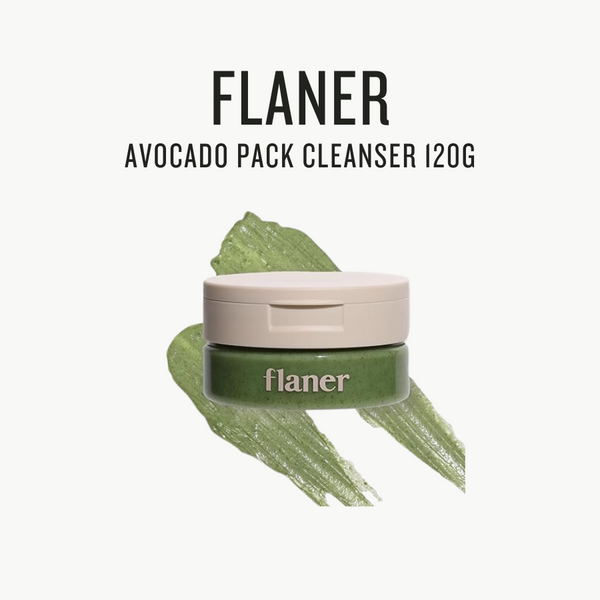 [ Flaner ] Avocado Pack Pore Cleanser 120g - Glamourous Grace