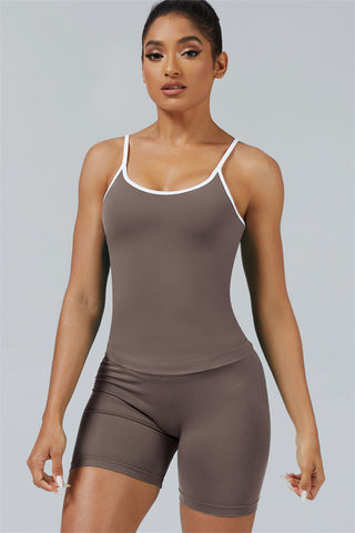 The Elevate New Crop Top Shorts 2-Piece Set
