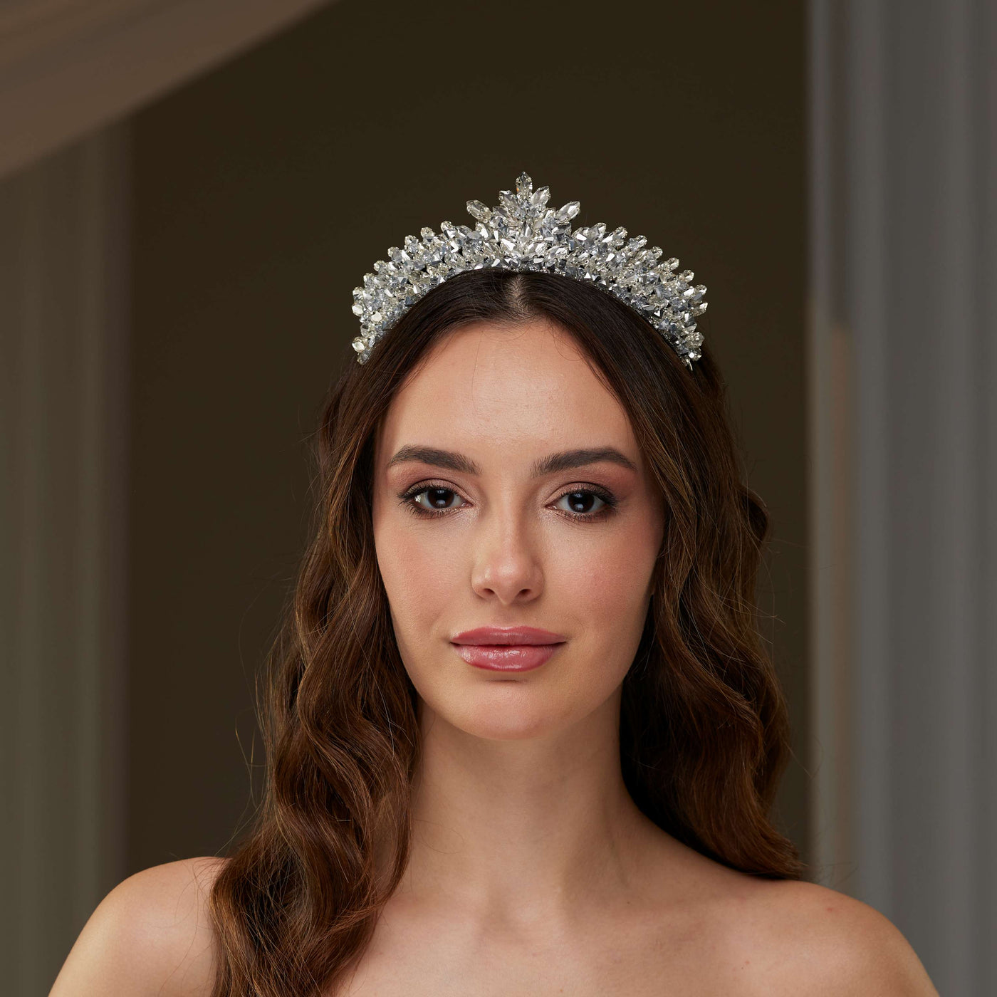 Crystal & Rhinestone  Tiara - Glamourous Grace