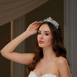 Crystal & Rhinestone  Tiara - Glamourous Grace