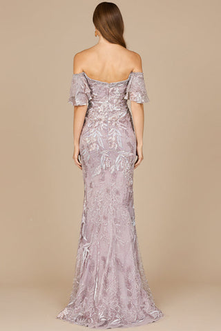 Off Shoulder Mermaid Lace Gown - Glamourous Grace