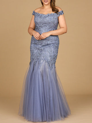 Off Shoulder Mermaid Gown - Glamourous Grace