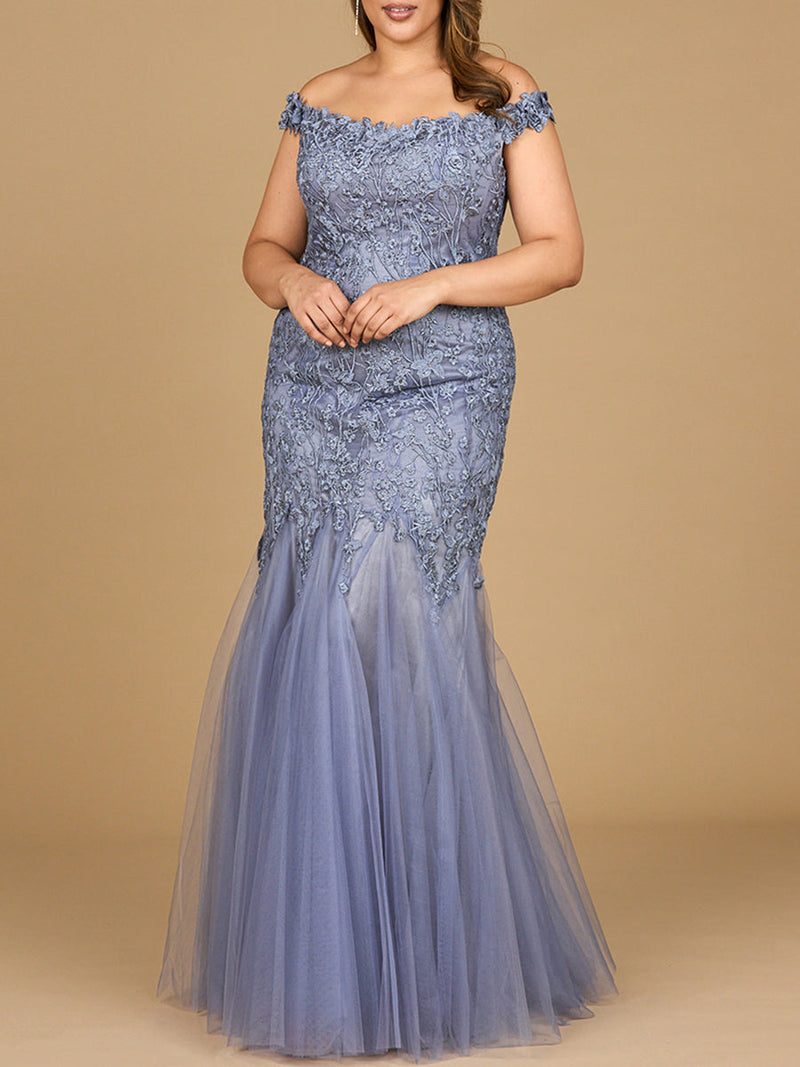 Off Shoulder Mermaid Gown | 29021 - Glamourous Grace