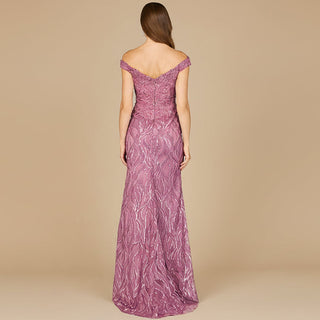 Off Shoulder, Mermaid Lace Gown - Glamourous Grace