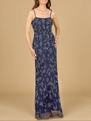 Sheath Gown with Long Sleeve Jacket - Glamourous Grace