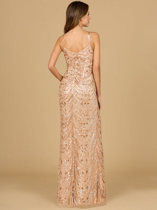 Scoop Neck Beaded Dress - Glamourous Grace