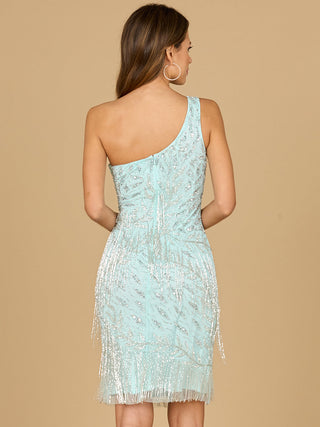 One Shoulder Cocktail Dress - Glamourous Grace