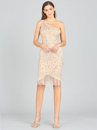 One Shoulder Cocktail Dress - Glamourous Grace