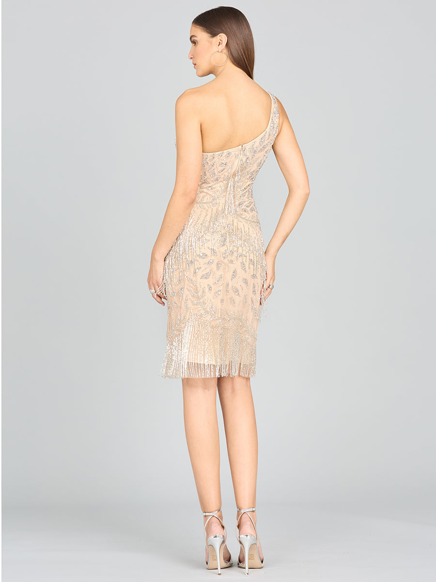 One Shoulder Cocktail Dress - Glamourous Grace