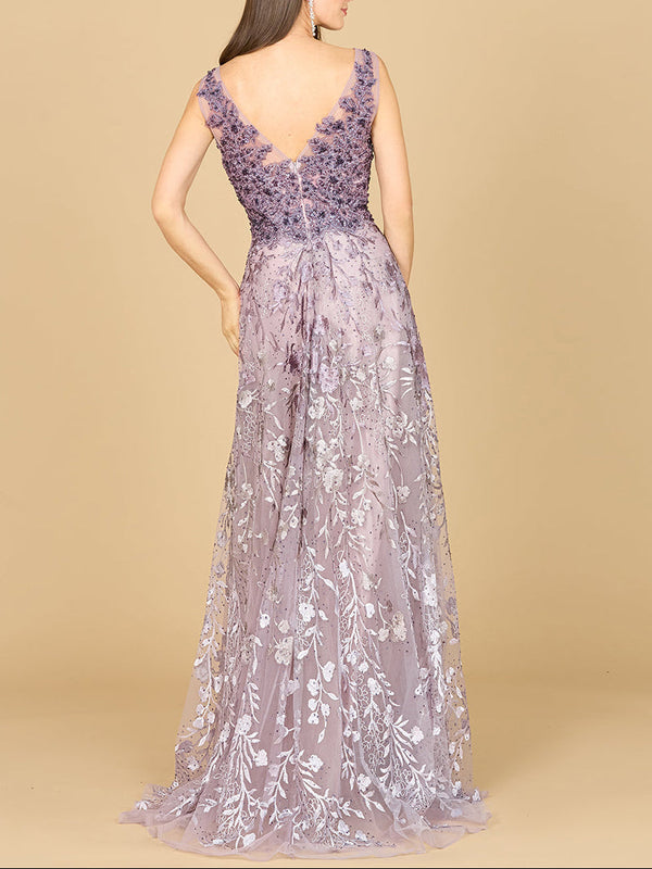 Ombre Lace Ballgown - Glamourous Grace