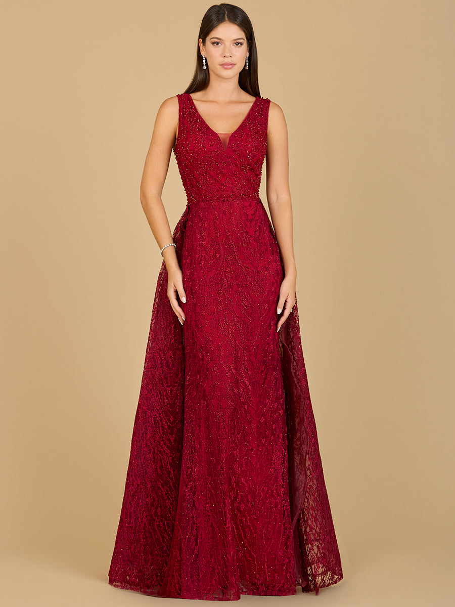 Lace Embroidered Overskirt Dress | 29197  - OUTLET - Glamourous Grace