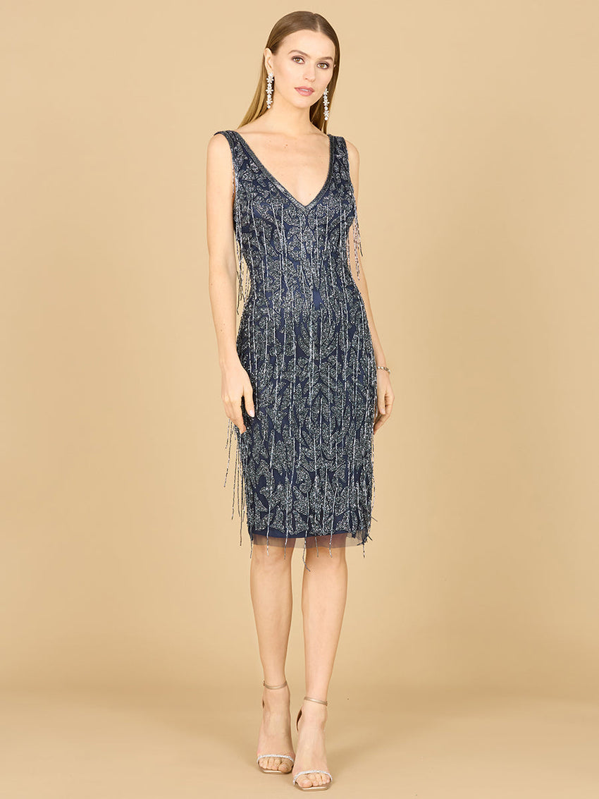 Fringe Cocktail Dress - Glamourous Grace