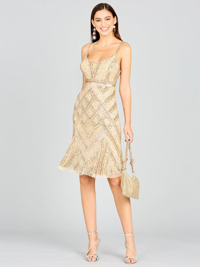 Beaded Midi Dress | 29218 - Glamourous Grace