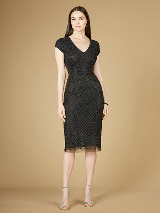 Cap Sleeve Midi Gown  - OUTLET - Glamourous Grace