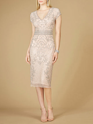 Cap Sleeve Midi Gown  - OUTLET - Glamourous Grace