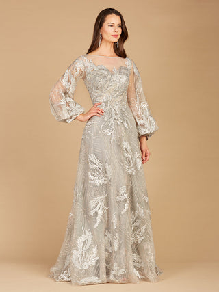 Balloon Sleeves Ball Gown - Glamourous Grace