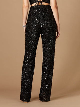 Beaded Pants with Pockets - Glamourous Grace