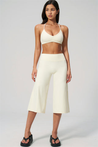 The Nexus Sports Bra Wide-Leg Crop 2-Piece Set