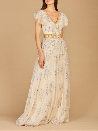 Lace, V-Neck Evening Dress | Lara 29966 - Glamourous Grace