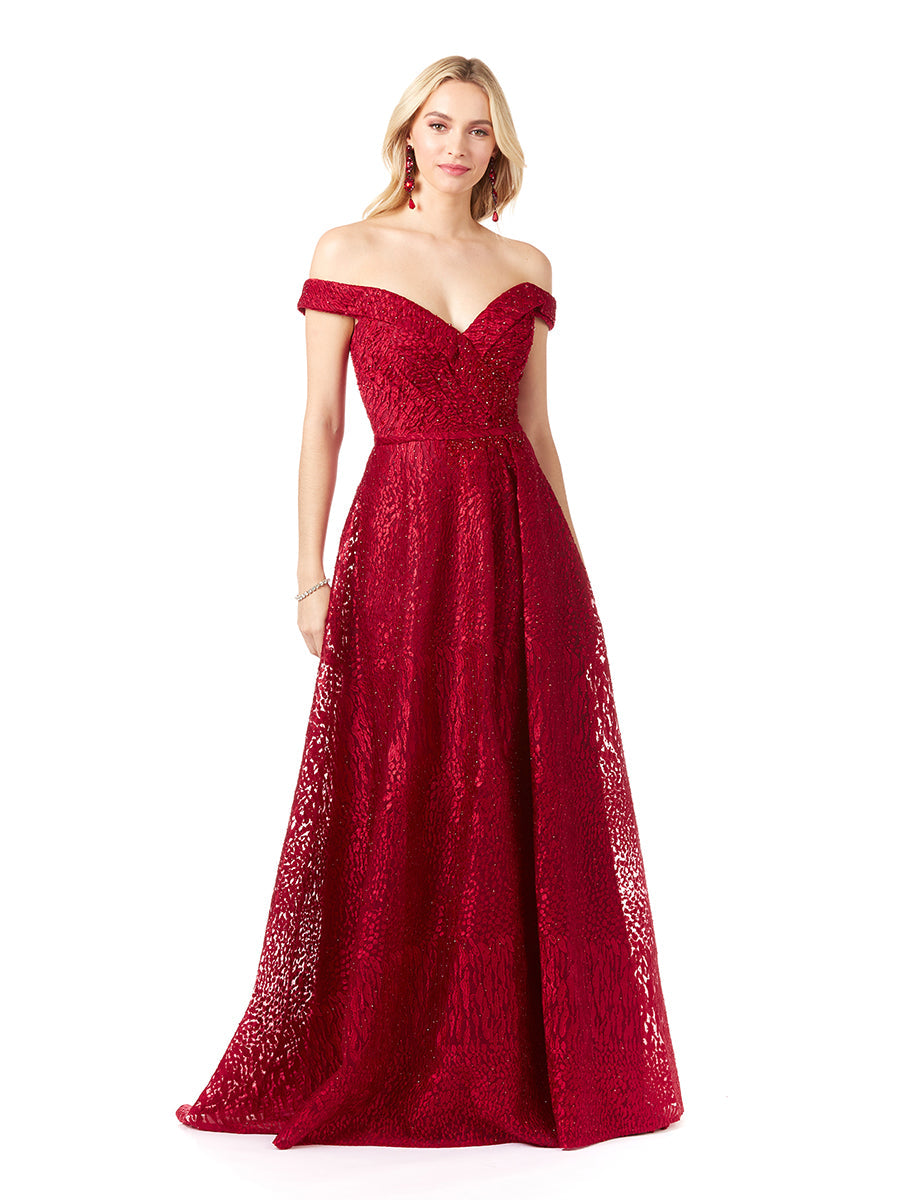 Off-the-Shoulder Ballgown - Glamourous Grace