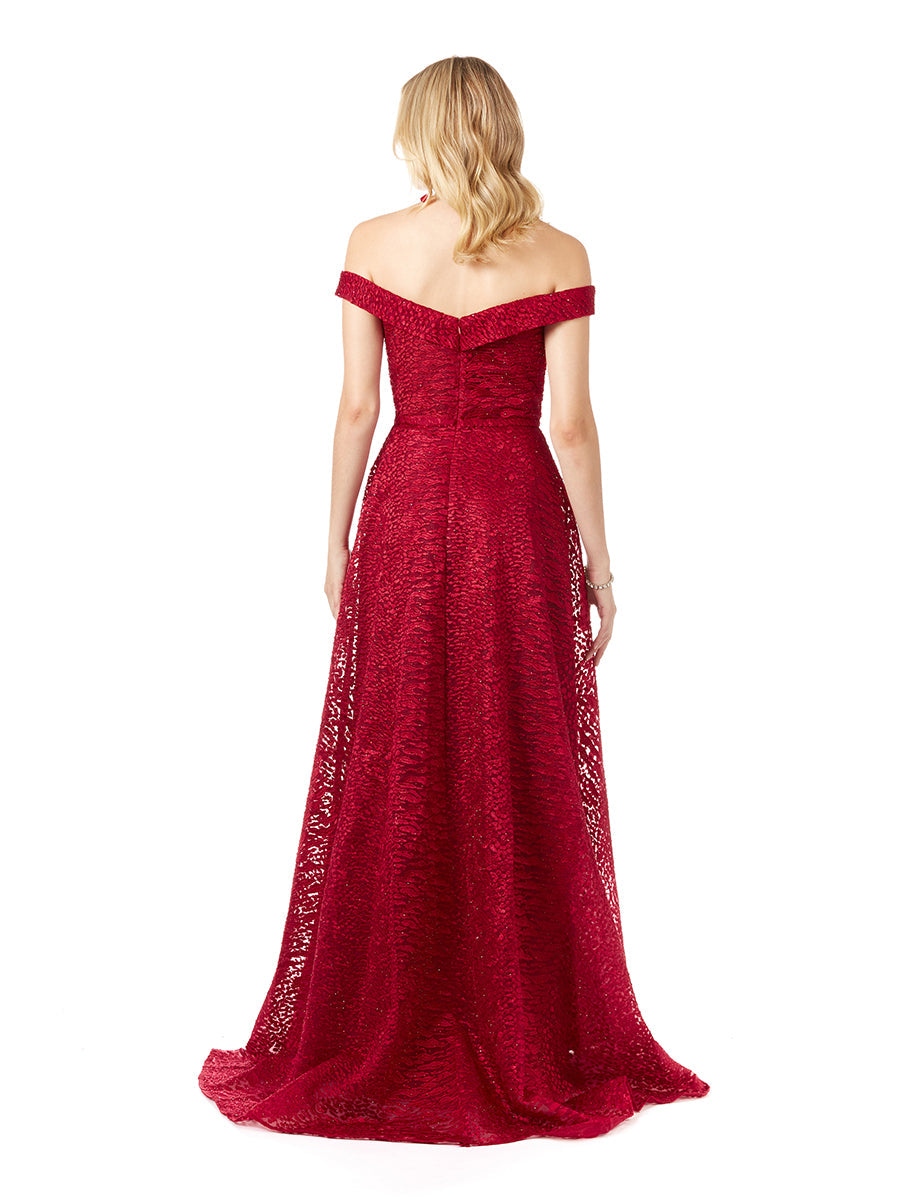 Off-the-Shoulder Ballgown - Glamourous Grace