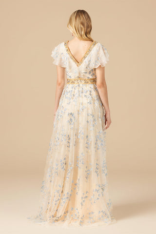 Lara 29966 - Lace, V-Neck Dress - Glamourous Grace
