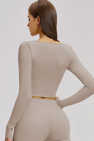 The Stride Long Sleeve T-shirt Flared Leggings 2-Piece Set