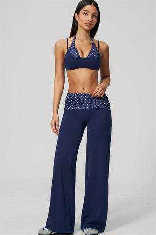 The Enliven Sports Bra Straight Leg Pants 2-Piece Set