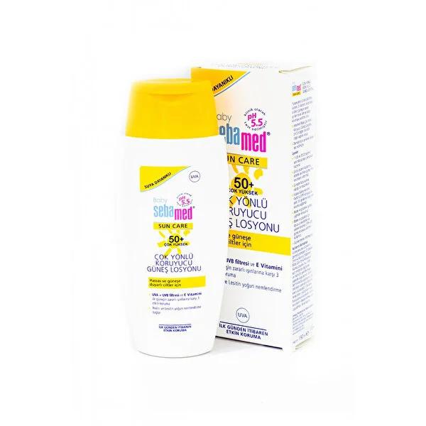 Sebamed Sun Baby SPF 50+ Lotion - Dermatologically Tested Sunscreen for Babies, UVA and UVB Protection - Glamourous Grace