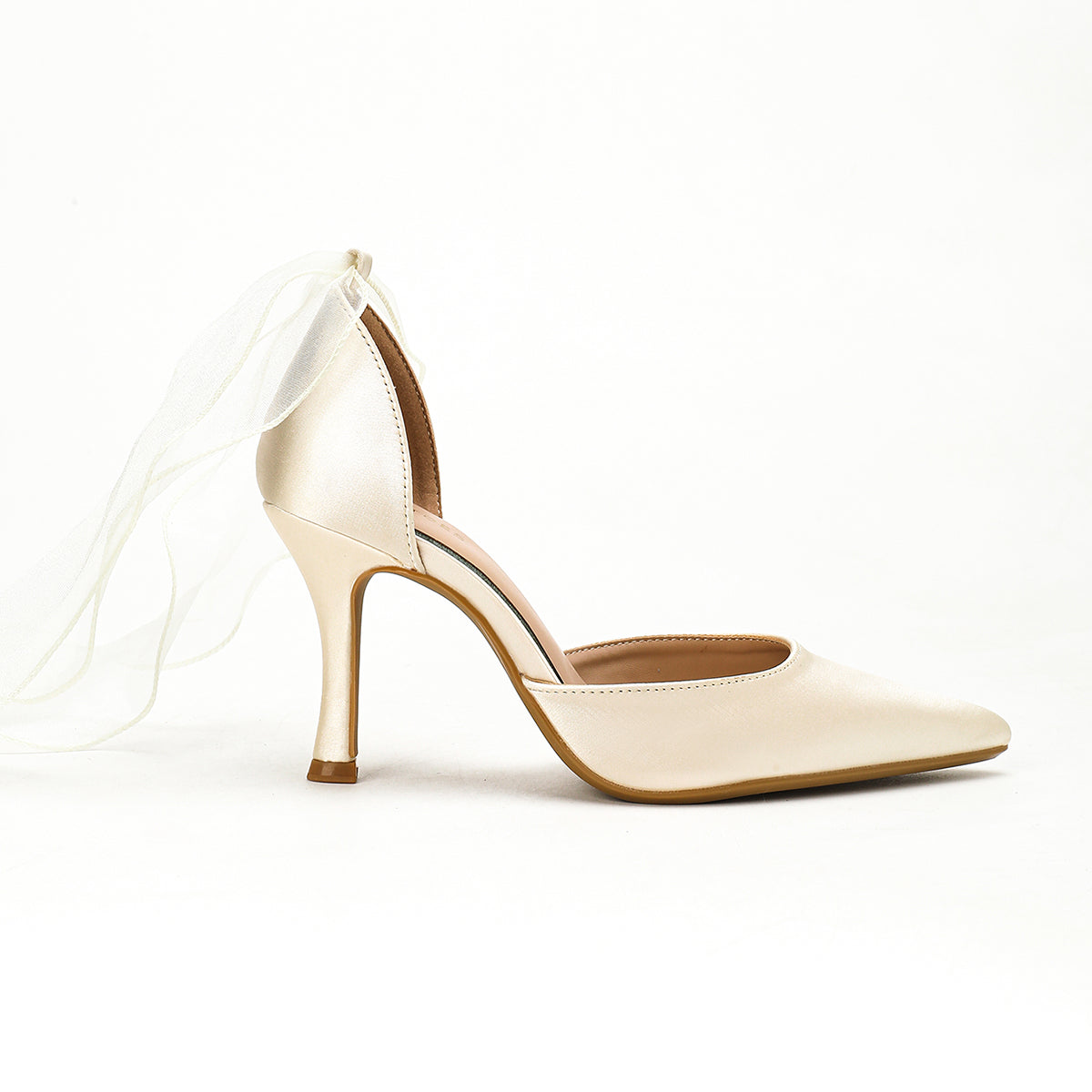 Deena - Bridal Bow Heels - Glamourous Grace