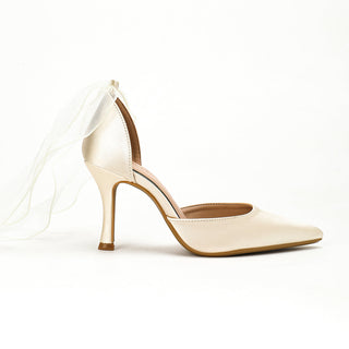 Deena - Bridal Bow Heels