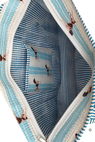 SC - Rue in Blue Tote Bag© - Glamourous Grace