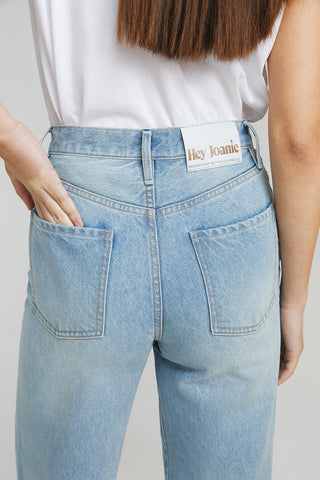 Angeles High Rise Baggy Jeans HJ103 - Glamourous Grace