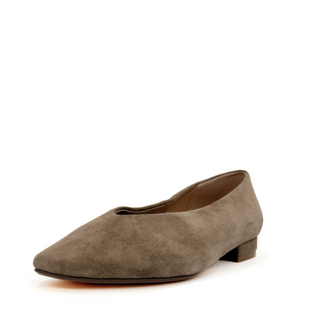Slick Suede Ballet Flats - Glamourous Grace